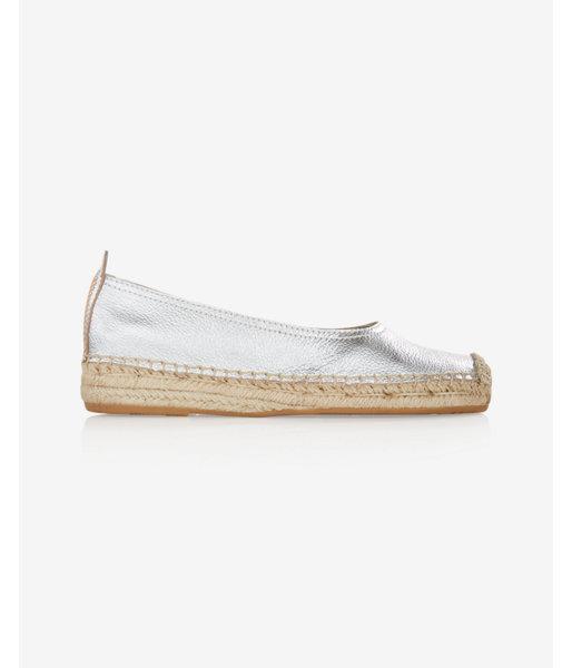 Express Womens Dolce Vita Taya Leather Espadrille Flat