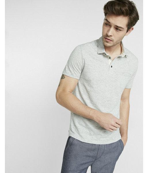 Express Nep Knit Jersey Polo