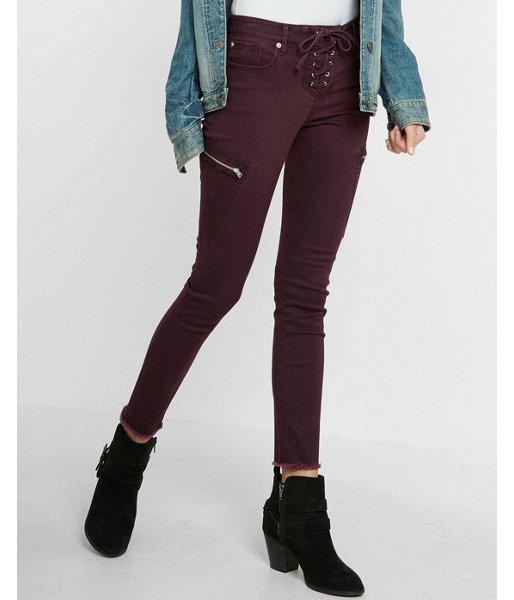 Express Mid Rise Lace-up Cargo Ankle