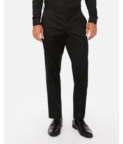 Express Mens Slim Cotton-blend Non-iron Dress Pants