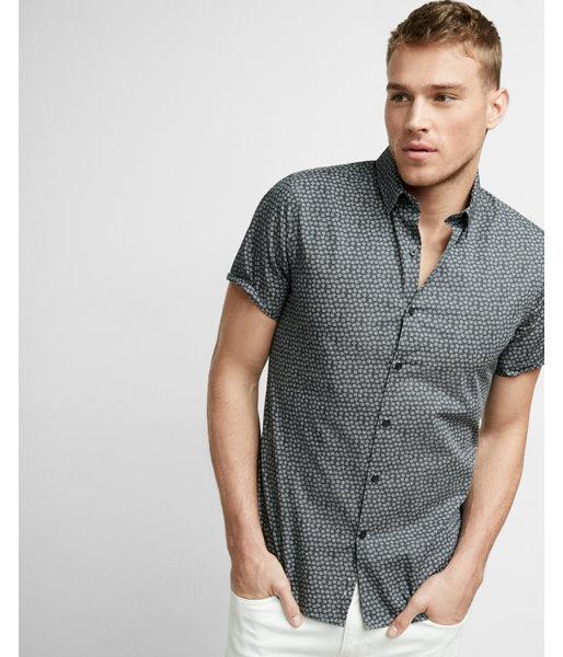Express Fitted Micro Print Short