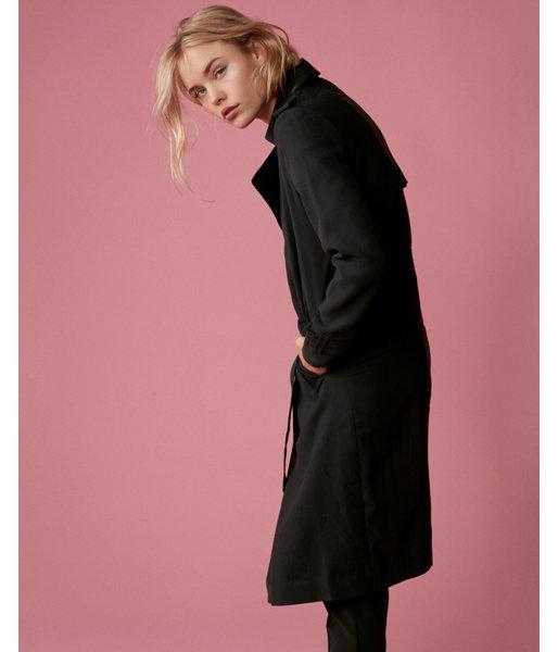 Express Long Soft Trench Coat