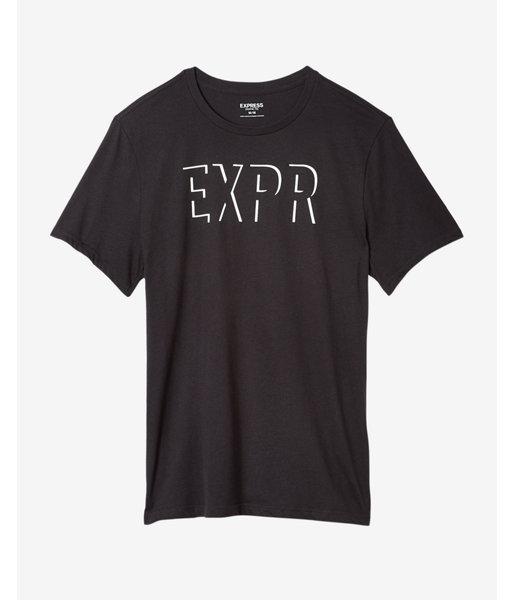 Express Expr Crew Neck Graphic Tee