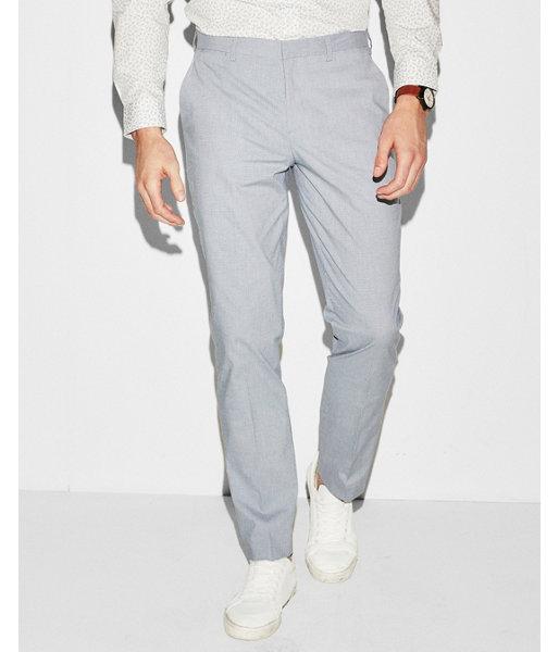 Express Mens Slim Stretch Houndstooth Pant
