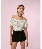 Express Womens Off The Shoulder Cotton