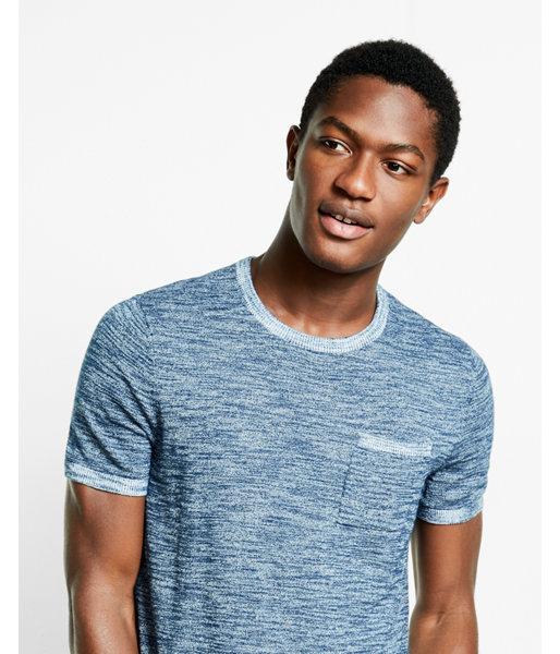 Express Mens Marled Short Sleeve
