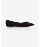 Express Womens Teardrop Cut-out Pointed Toe Flat