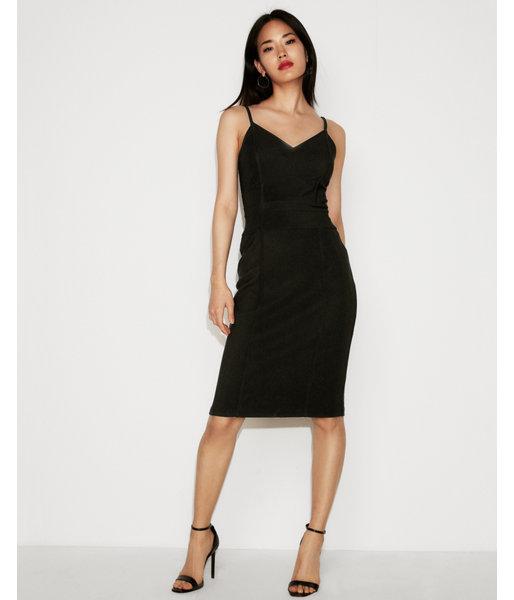 Express Womens Seamed Bandage Dress