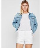 Express Womens High Waisted White Floral Sequin Stretch Denim