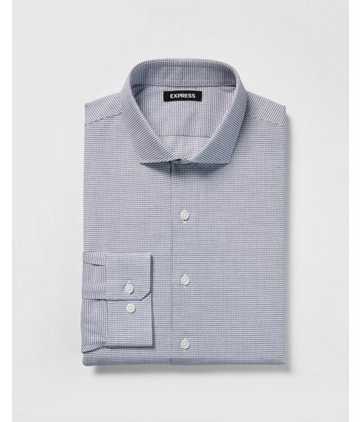 Express Mens Modern Fit Jacquard Cotton Dress