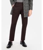 Express Mens Express Mens Slim Twill Stretch Wrinkle-resistant Performance Dress Pant