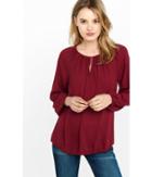 Express Women's Tops Banded Bottom Blouse