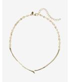 Express Twisted Metal Collar Choker Necklace