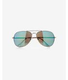 Express Womens Turquoise Lens Aviator