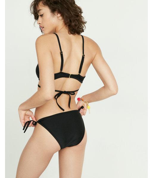 Express Black String Bikini