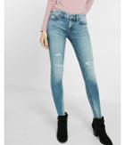 Express Eco-friendly Mid-rise Distressed Stretch Jean