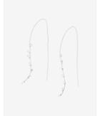 Express Floating Cubic Zirconia Threader Earrings