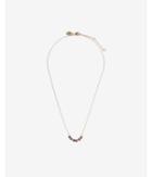 Express Womens Cubic Zirconia Circles Necklace
