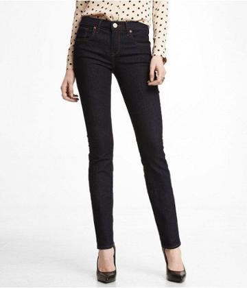Express Womens Mia Skinny Leg Jean