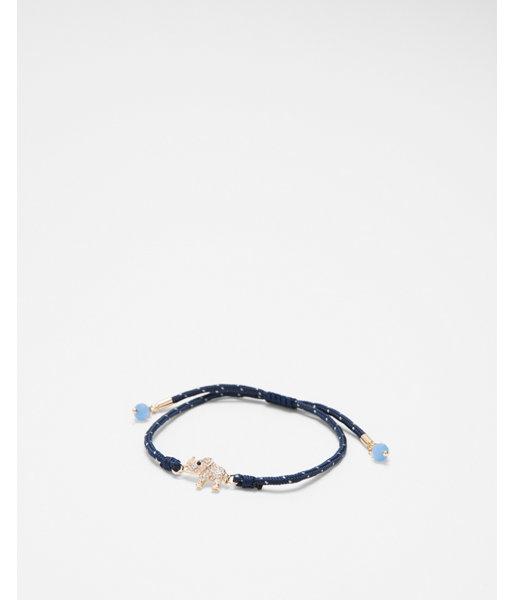 Express Womens Elephant Pull-cord Bracelet