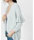 Express Petite Ruffle Sleeve Cover-up