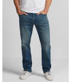 Express Mens Classic Straight Light Wash 365 Comfort Jeans