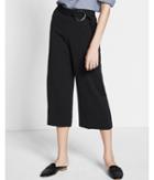 Express Mid Rise D-ring Belted Culottes