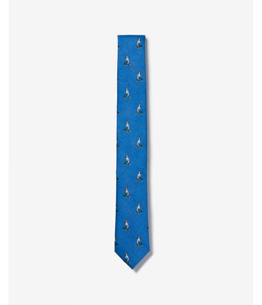 Express Mens Slim Mermaid Print Tie