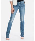 Express Womens Petite Mid Rise Stretch Barely Boot Jeans