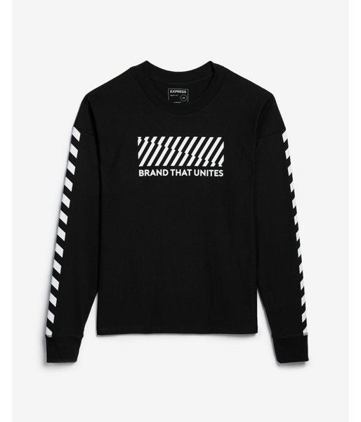 Express Mens Heavyweight Graphic Crew Neck Tee
