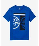 Express Mens Blue Inverse Lion Graphic T-shirt