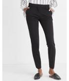 Express Womens Mid Rise Ponte Columnist Ankle Pant