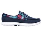 Skechers Women's Gostep Cabana Moc Toe Boat Shoes 