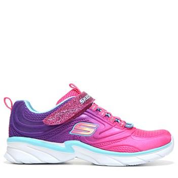 Skechers Kids' Swirly Girl Shine Sneaker Pre/grade School Shoes 