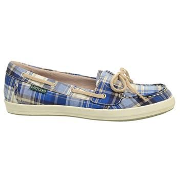 Eastland Women's Skip Memory Foam Canvas Boat Shoes 