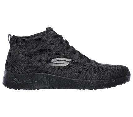 Skechers Men's Burst Up And Under Memory Foam Mid Top Sneakers 