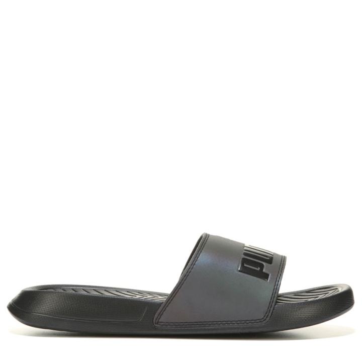 Puma Women's Pop Cat Swan Slide Sandals 
