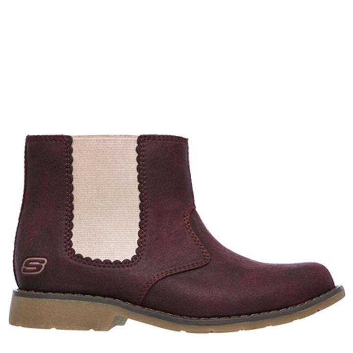 Skechers Kids' Uptown Shine Sisters Chelsea Boot Pre/grade School Shoes 