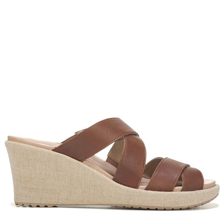 Crocs Women's Aleigh Criss Cross Wedge Sandals 