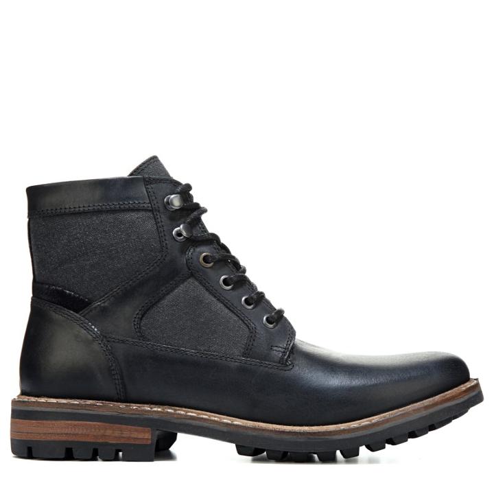 Crevo Men's Reginald Memory Foam Lace Up Boots 