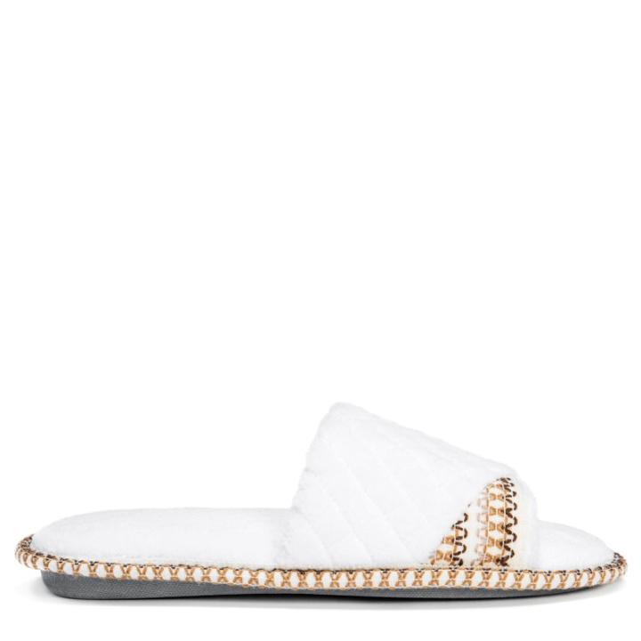 Muk Luks Women's Sally Open Toe Scuff Slipper Accessories 