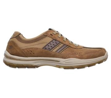 Skechers Men's Skech Air Meron Wide Memory Foam Bicycle Toe Oxford Shoes 