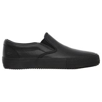 Skechers Work Women's Gibson Brogna Slip Resistant Relaxed Fit Work Shoes 
