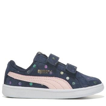 Puma Kids' Smash Dot Sneaker Toddler Shoes 