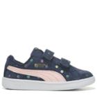 Puma Kids' Smash Dot Sneaker Toddler Shoes 