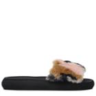 Rocket Dog Women's Single Fuzzy Slide Sandals 