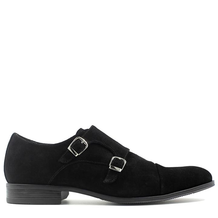 Stacy Adams Men's Slocomb Memory Foam Double Monk Strap Slip On Shoes 