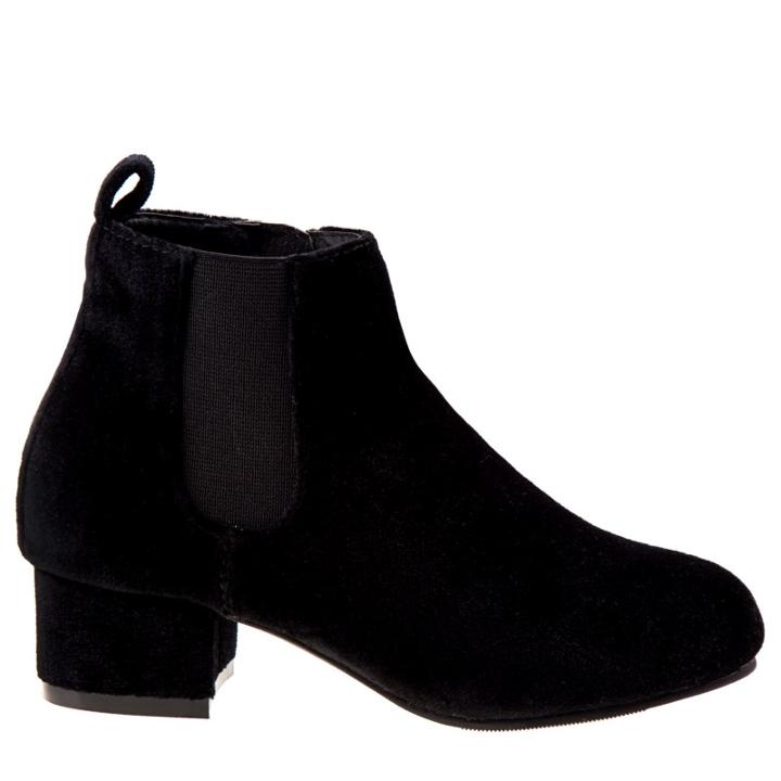 Nanette Lepore Kids' Velvet Block Heel Ankle Bootie Pre/grade School Boots 