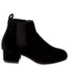 Nanette Lepore Kids' Velvet Block Heel Ankle Bootie Pre/grade School Boots 