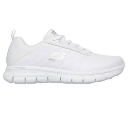 Skechers Work Women's Sure Track Erath Memory Foam Slip Resistant Sneakers 